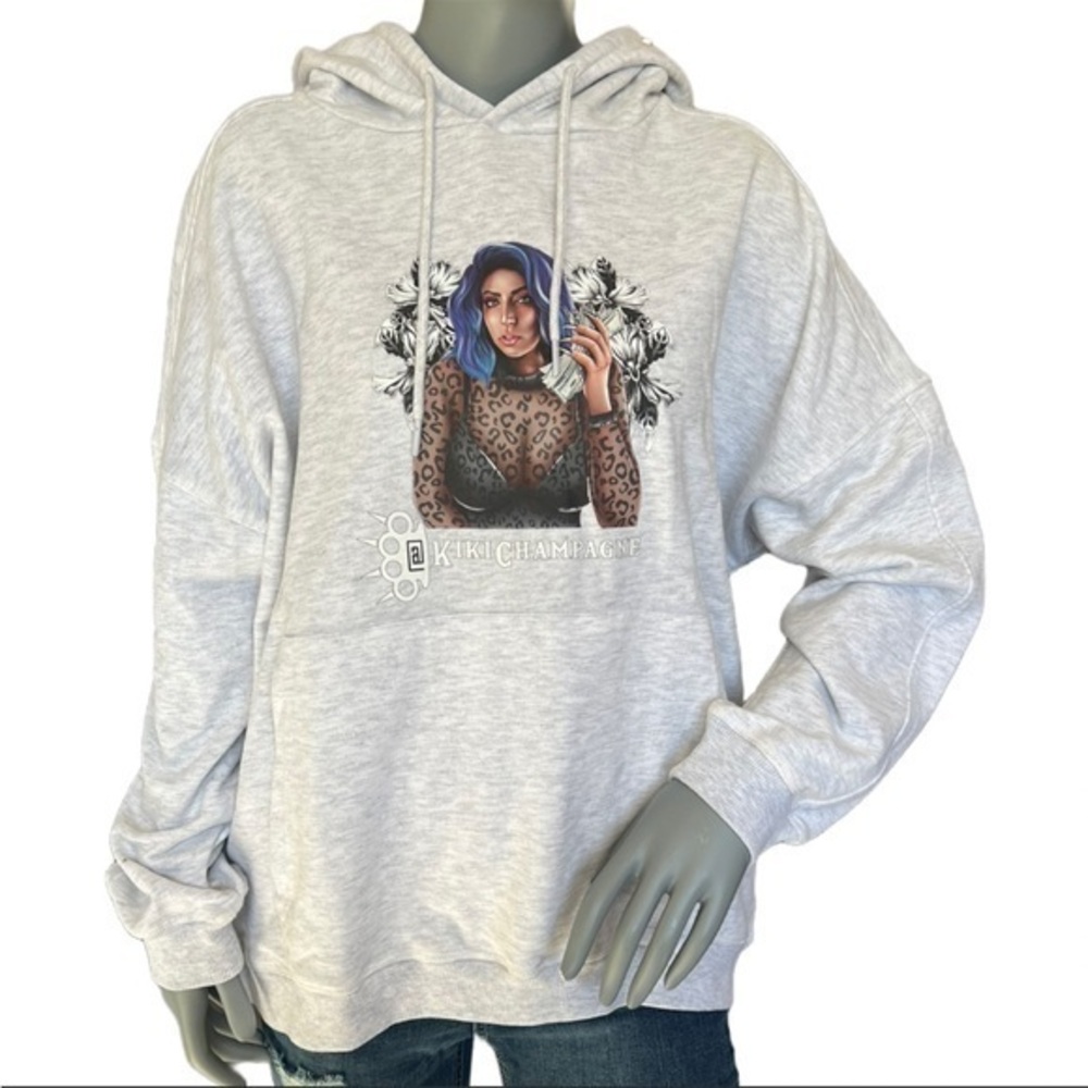 Kikichampagne Cotton On Body Active Boyfriend Plush Oversized Hoodie